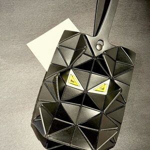 Issey Miyake MEOW series black handbag